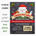 pancakes with santa flyer